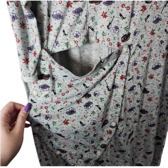 Savage X Fenty Men Open Back Onesie Loungewear Sleepwear - Medium - Multi Color - Picture 2 of 9